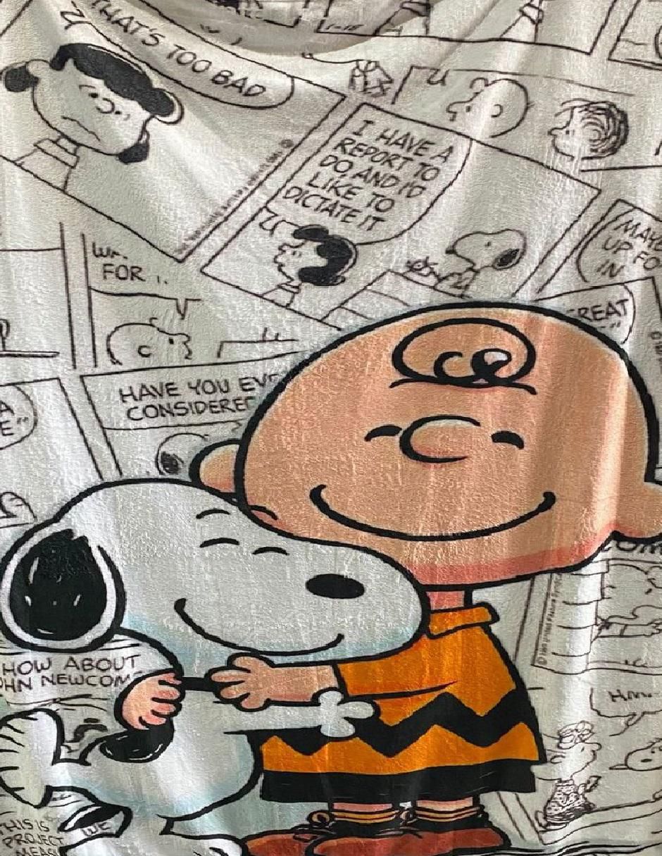 Cobija de tejido suave Snoopy unisex Cobija de tejido suave Snoopy unisex