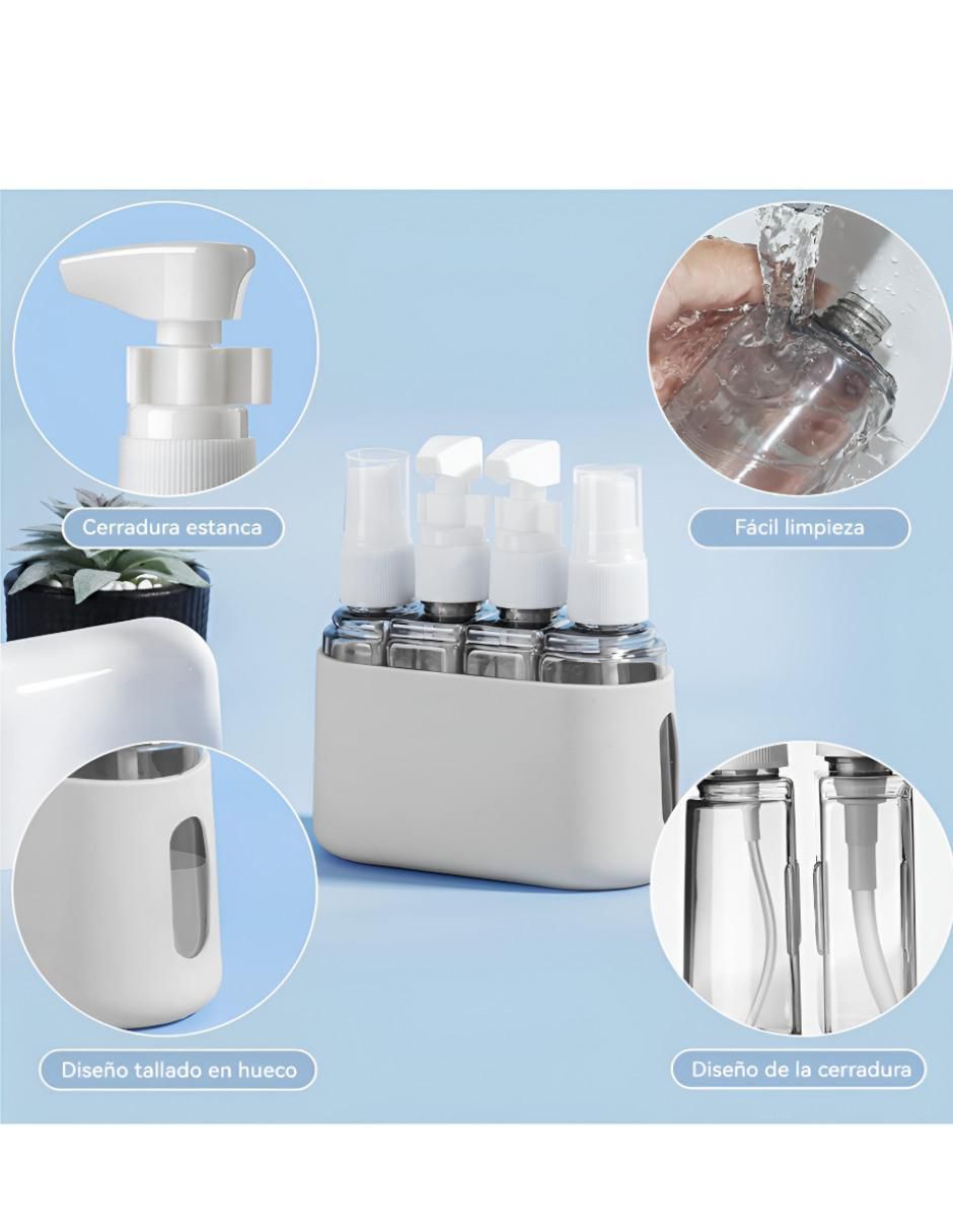 Set de botella para viaje unisex 3