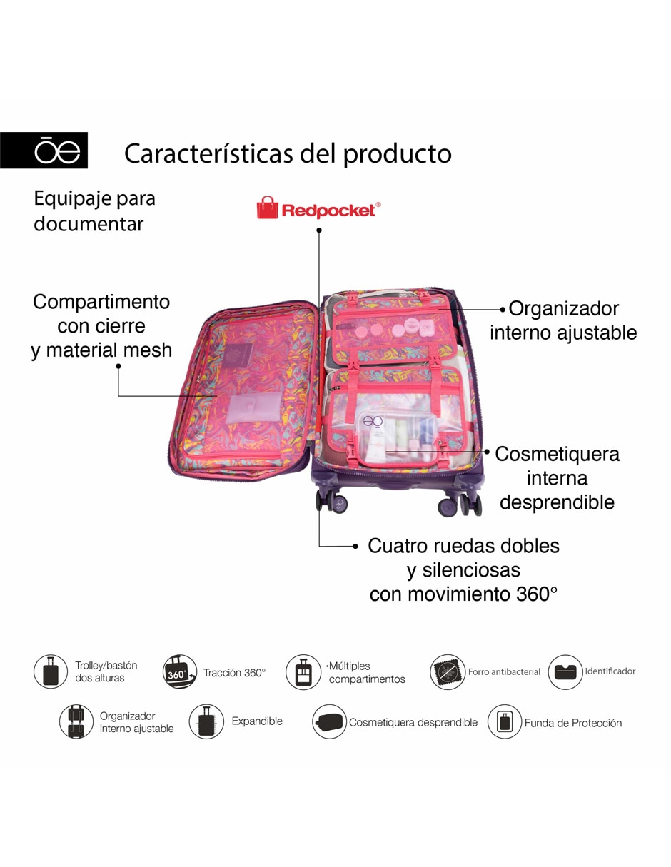 Maleta de viaje Robali 12
