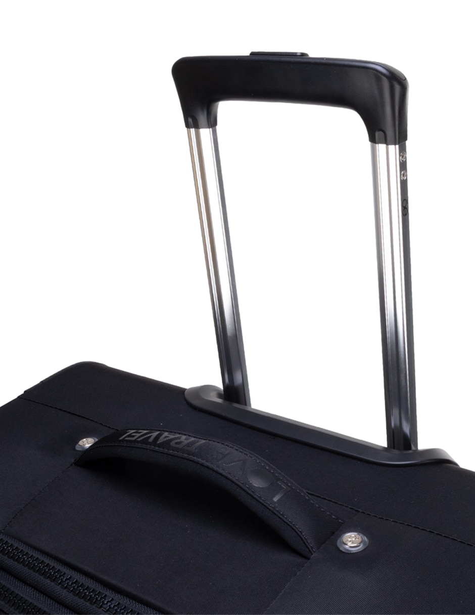 MALETA ROBALI SUAVE, M, NEGRO