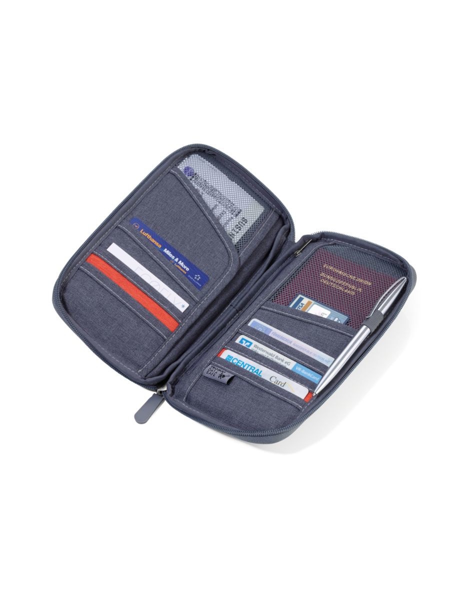 Porta pasaporte Travel de poliéster 4