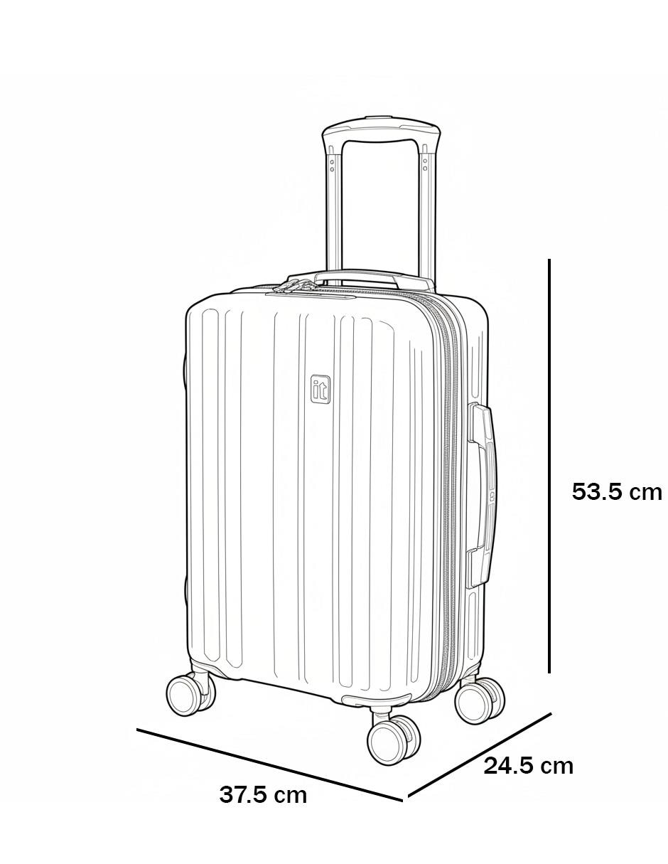 MALETA LUXURIANT, CH, NEGRO