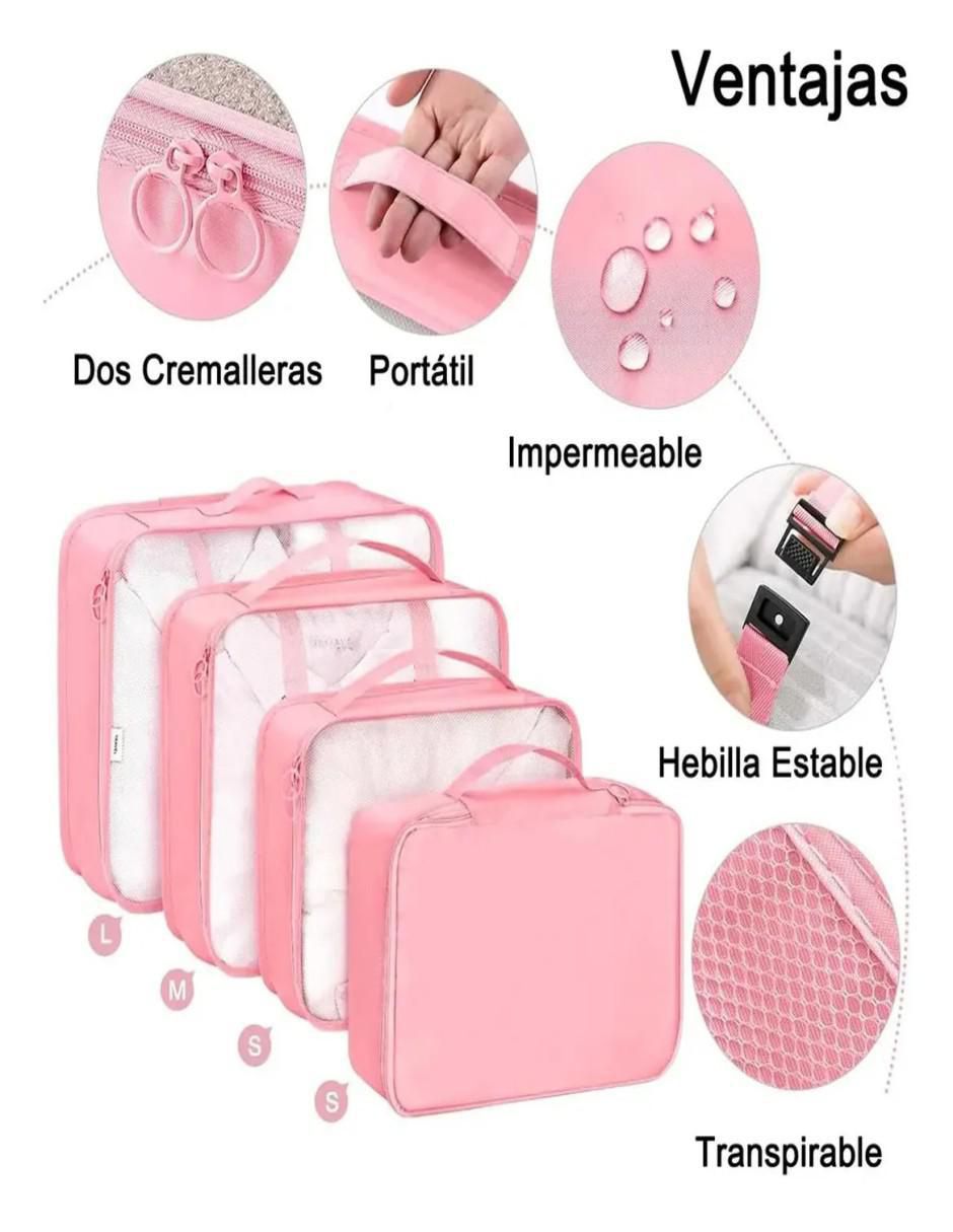 Set bolsa organizadora viaje 2