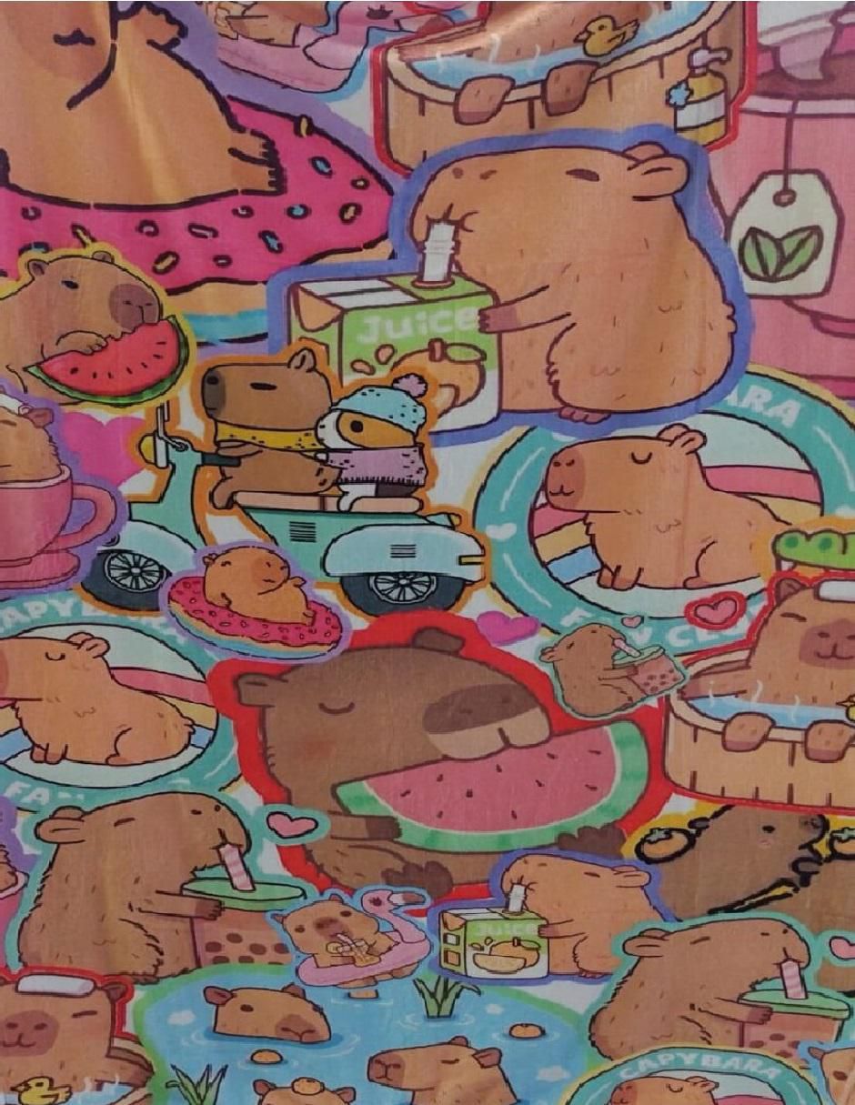 Cobija clásica de tejido suave Capibara unisex