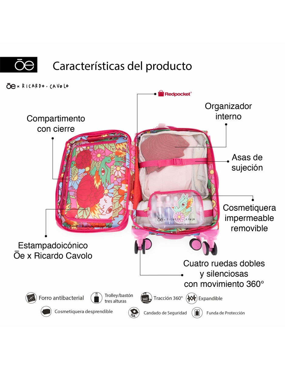 Maleta de viaje Ricardo Cavolo 2026 17