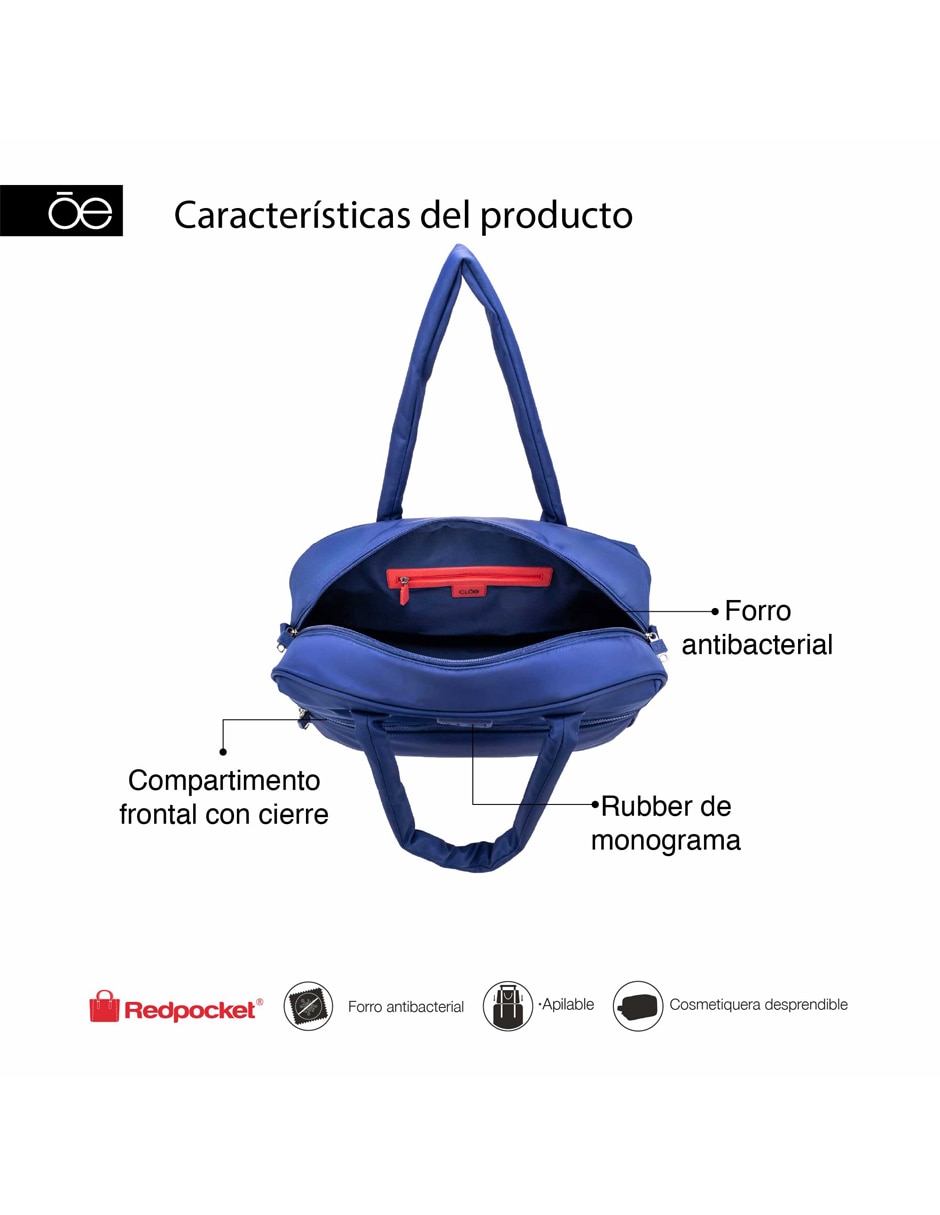 Bolsa duffel Milani unisex 8
