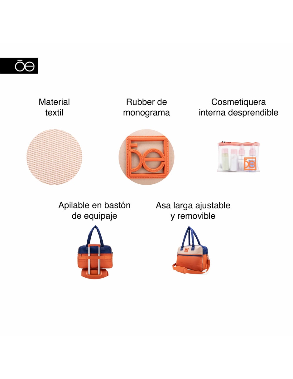 Bolsa duffel Milani unisex 9