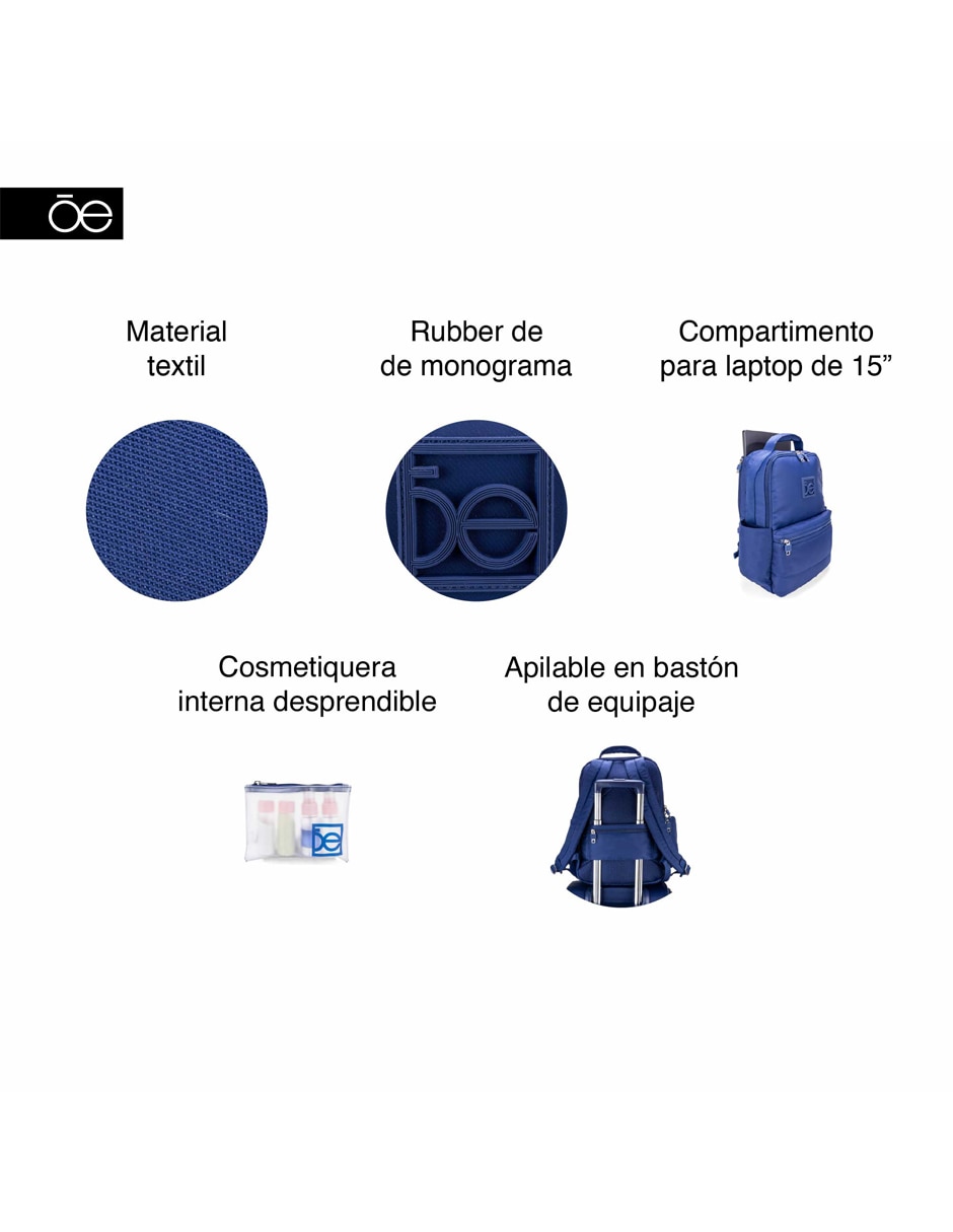 Mochila para viaje Milani unisex 10