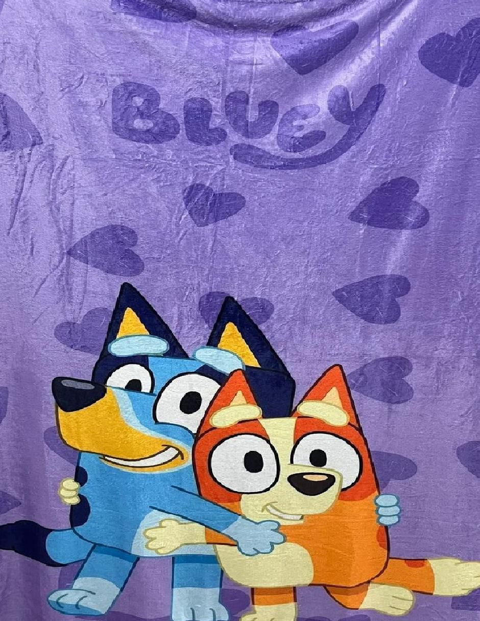 Cobija de tejido suave Bluey unisex