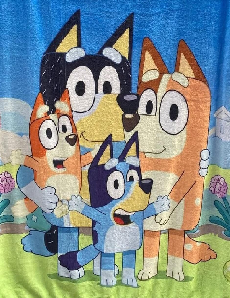 Cobija clásica de tejido suave Bluey unisex 2