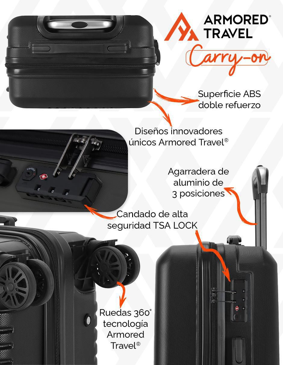 Maleta con ruedas de mano Stone Carry On 3