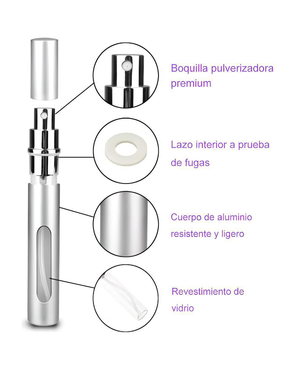 Set de botella para viaje unisex 4