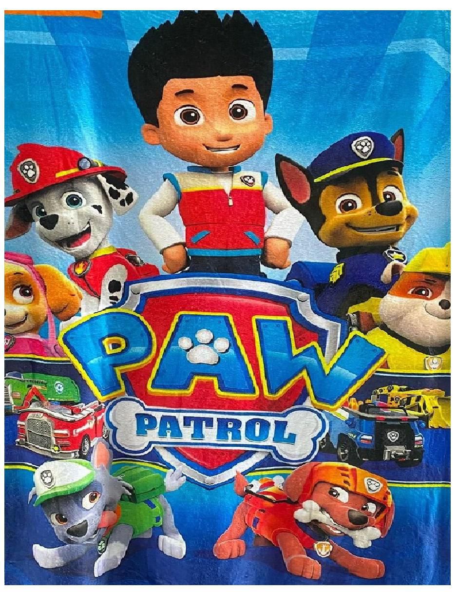 Cobija de tejido suave Paw Patrol