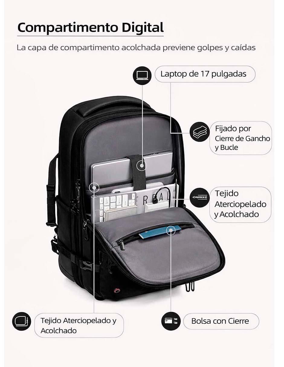 Mochila para viaje Airback impermeable unisex 3