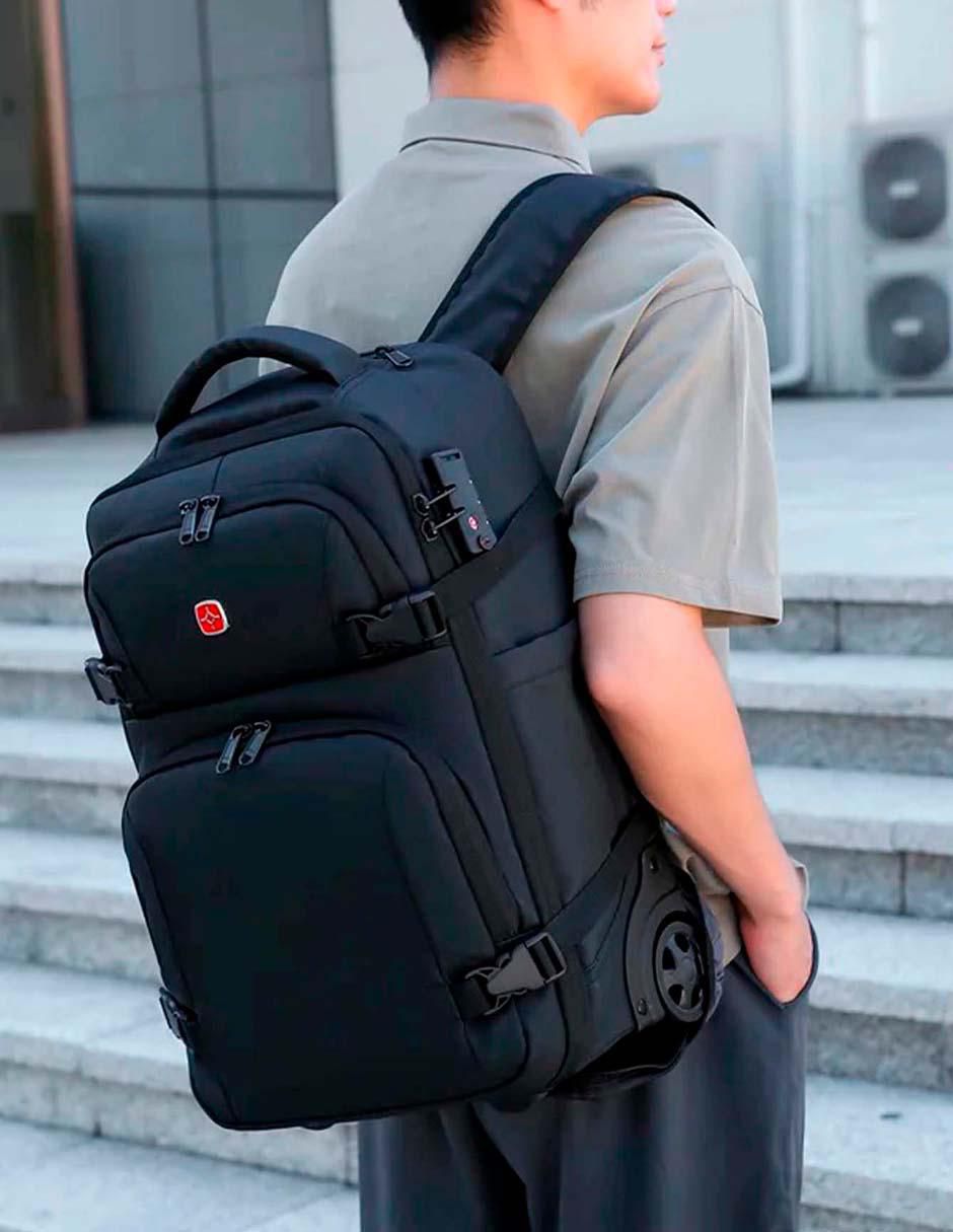 Mochila para viaje Universal impermeable unisex 6