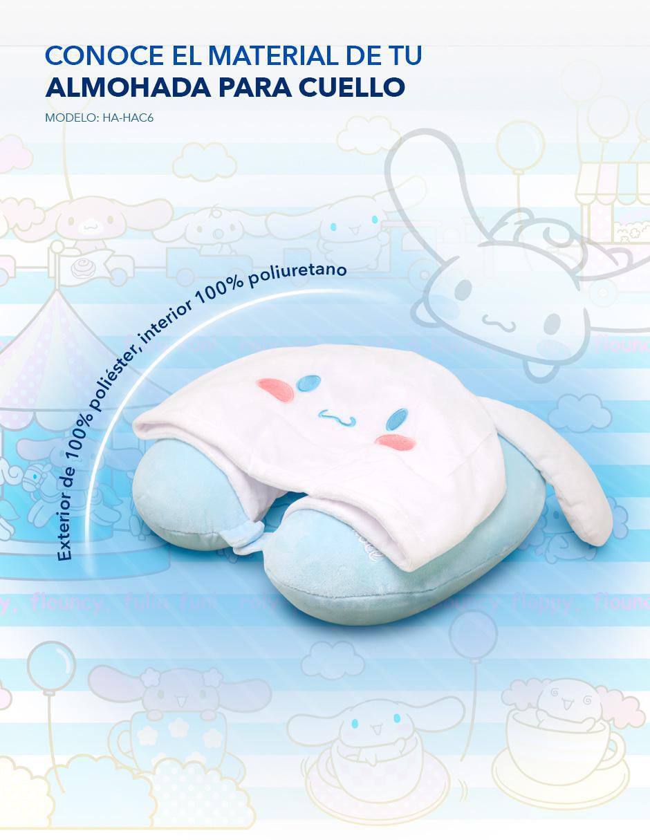 Almohada Cinnamoroll firmeza alta 3