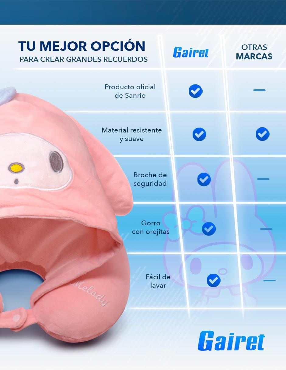 Almohada My Melody firmeza alta 8