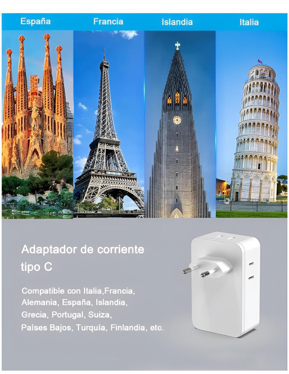 Adaptador multipuertos 3
