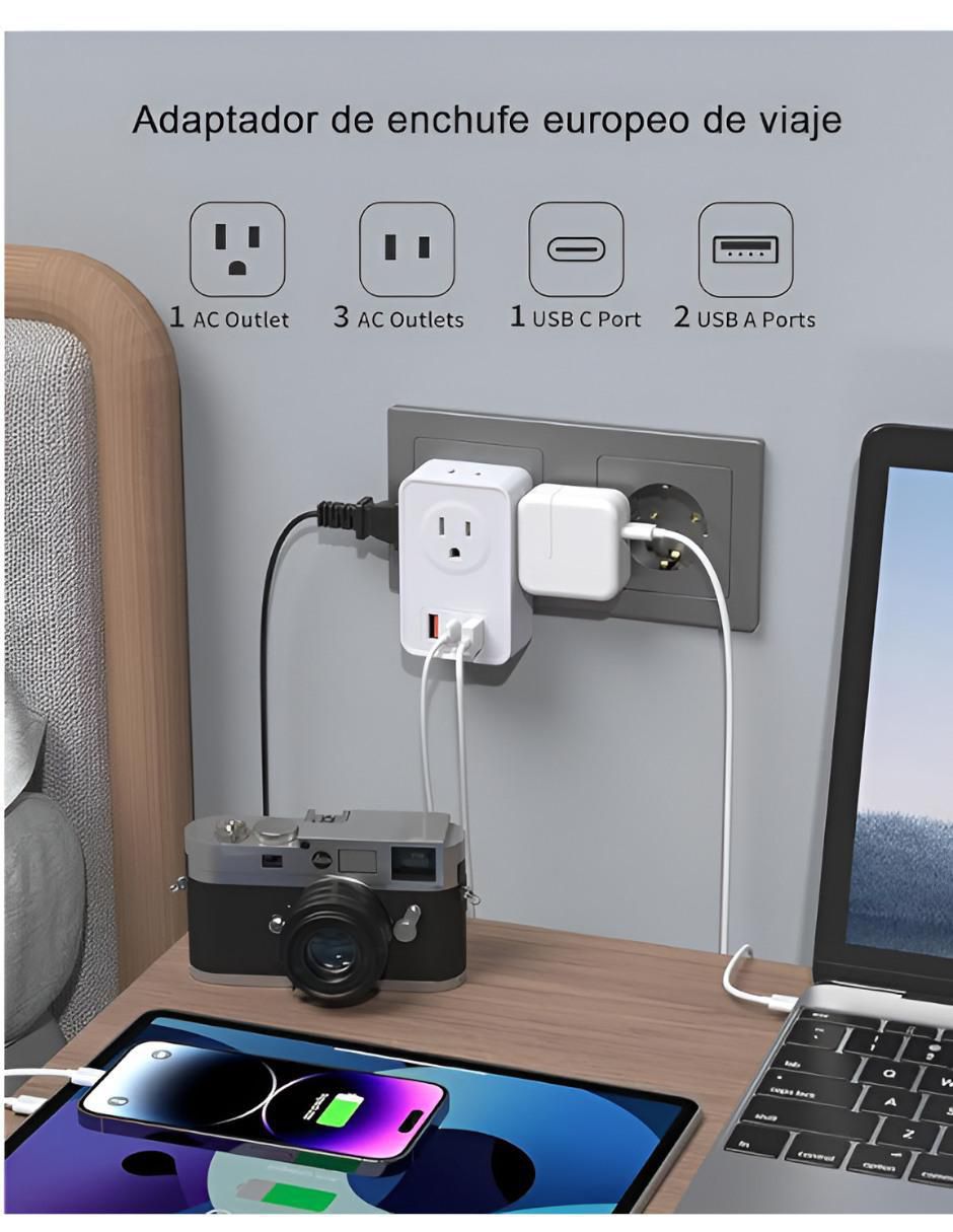 Adaptador multipuertos 4