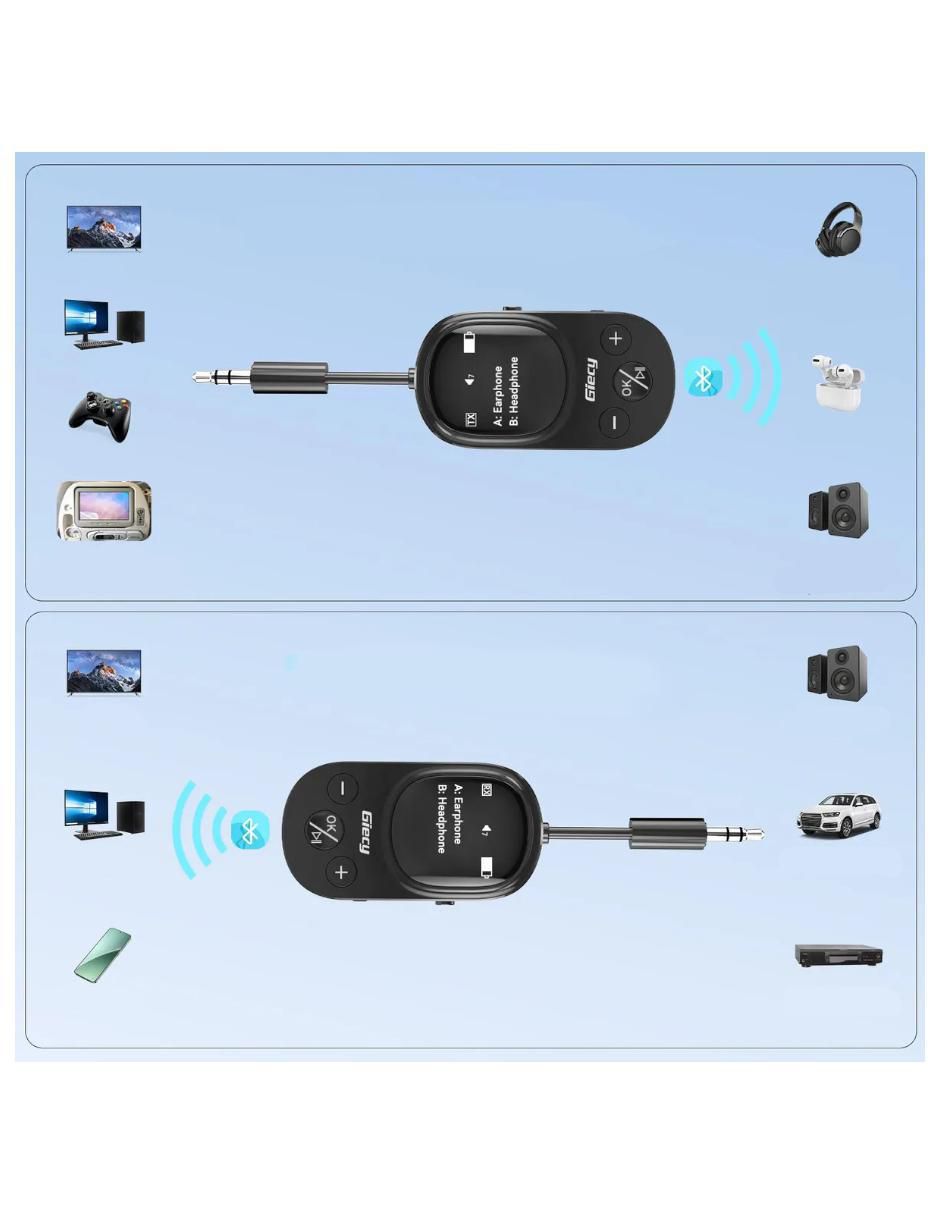 Adaptador usb a bluetooth 3