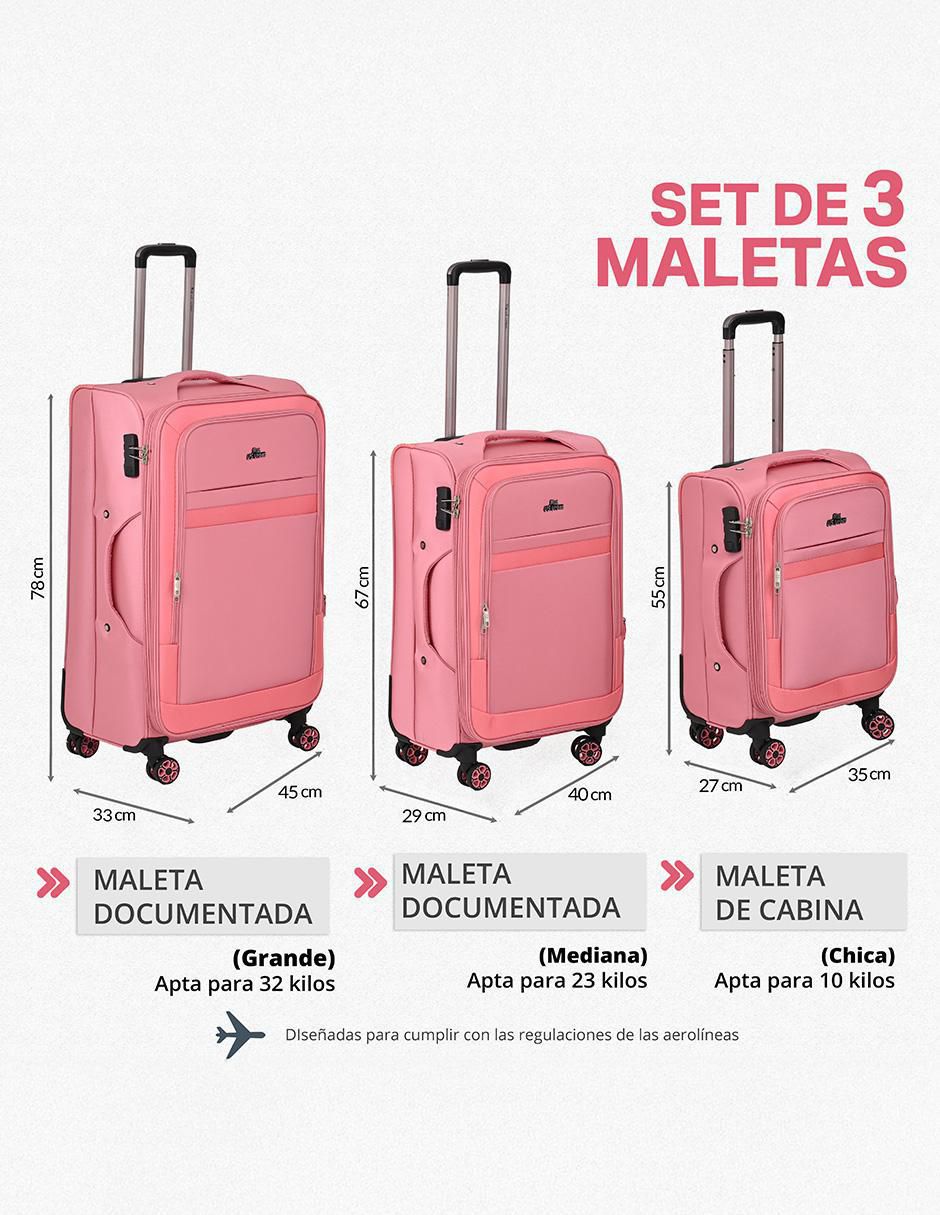 Set maletas de viaje 5
