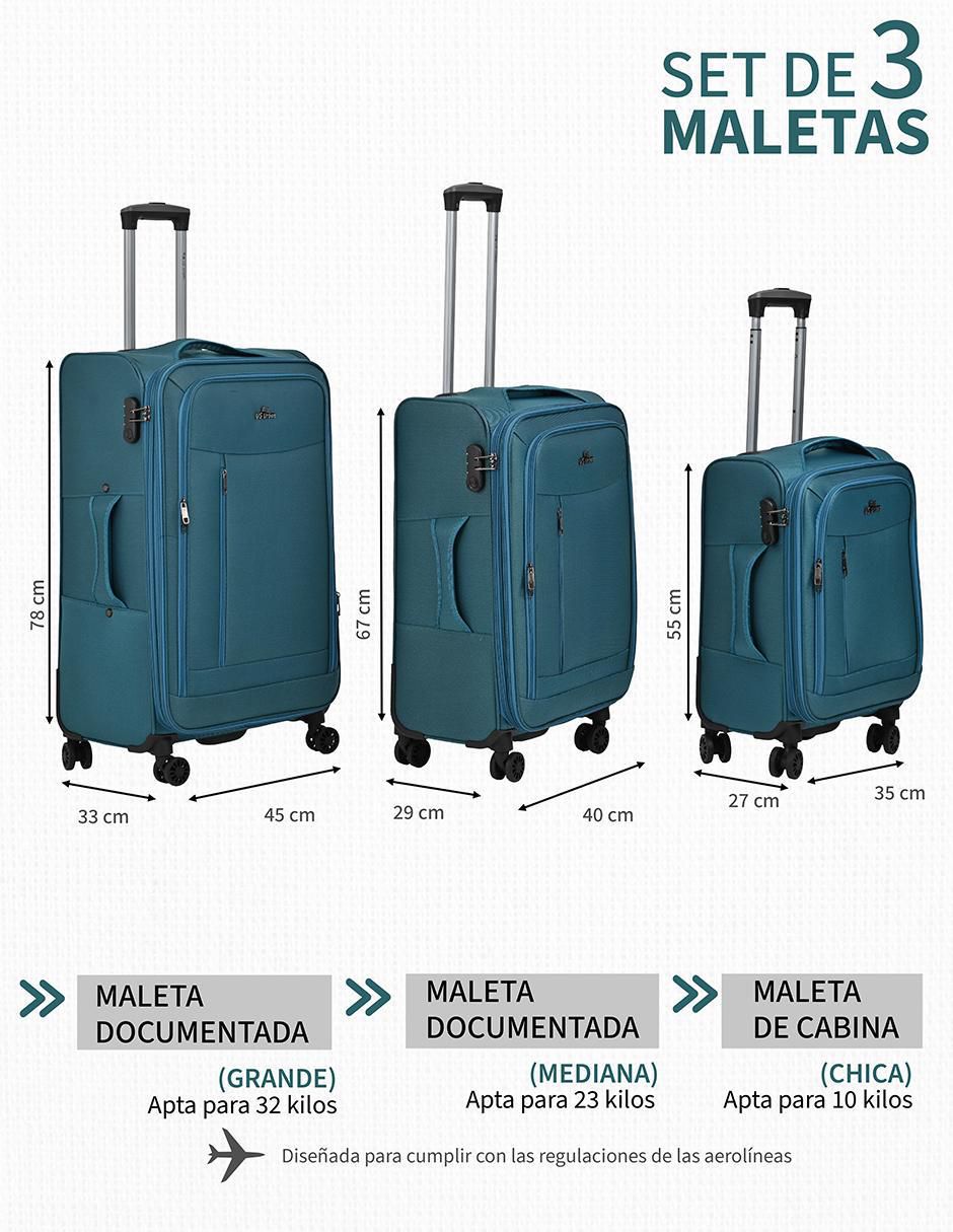 Set maletas de viaje 6