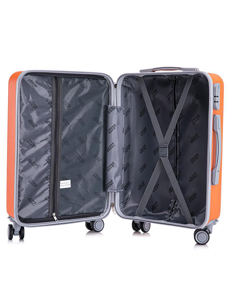 Maleta con ruedas carry on ross & saks maleta de viaje